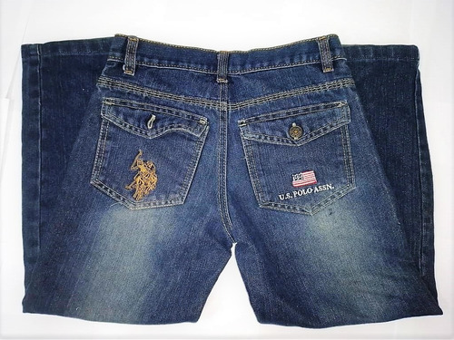 Pantalón Blue Jean Niño U.s. Polo Assn. T 12