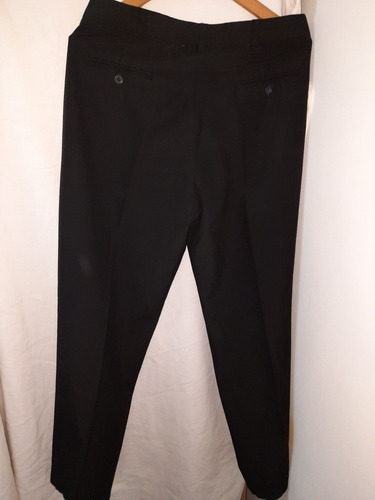 Pantalón De Vestir Gris Oscuro. Oferta Talle 44.