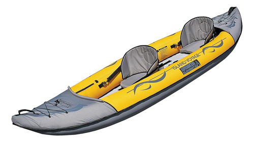 Advanced Elements Island Voyage 2 Kayak Inflable, Amarillo