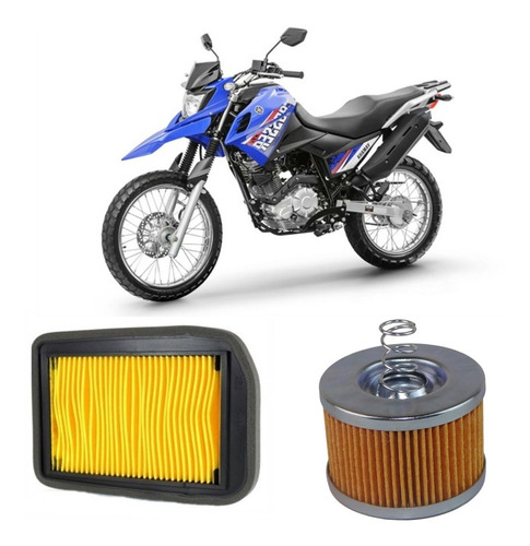 Filtro De Óleo + Filtro De Ar Para Yamaha Crosser 150