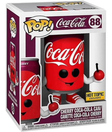 Funko Pop Cherry Coca-cola Can Hot Topic Exclusive
