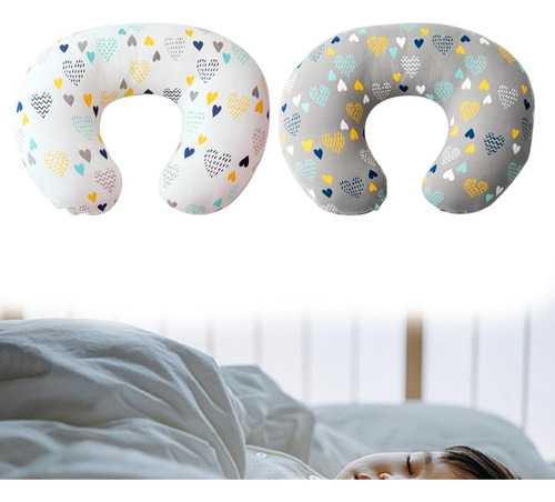 Funda De Almohada Extraíble Para Alimentación De Bebé, 2