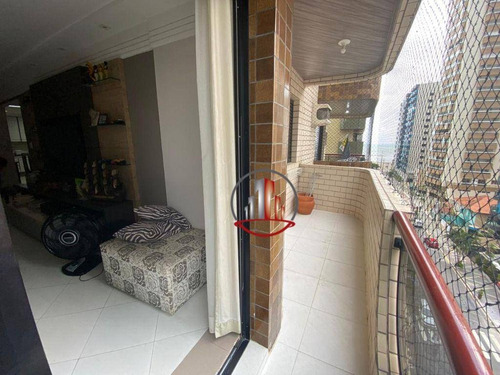 Imagem 13 de 26 de Apartamento Com 3 Dormitórios À Venda, 160 M² Por R$ 620.000,00 - Canto Do Forte - Praia Grande/sp - Ap2465