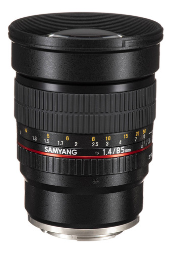 Samyang 85mm F/1.4 Aspherical If Lente Para Sony E-mount Cam