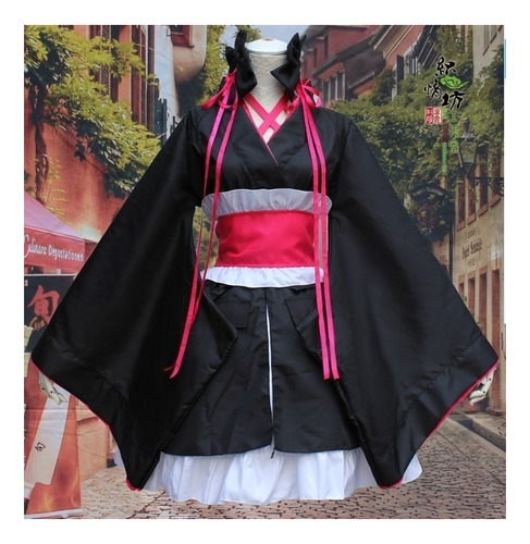 Kimono Japonés Yukata Batas Niñas Anime Yaya Cosplay | Meses sin intereses