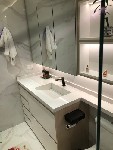 Apartamento 68m2, 2 Dormitórios Sendo 1 Suíte, Duetto Residence Mogi Das Cruzes-sp