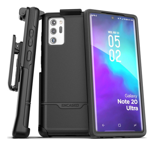 Funda Con Clip Para Galaxy Note 20 Ultra Uso Rudo Protector