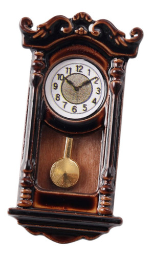 1:12 Modelo De Casa De Muñecas Relojes Campanas Planas