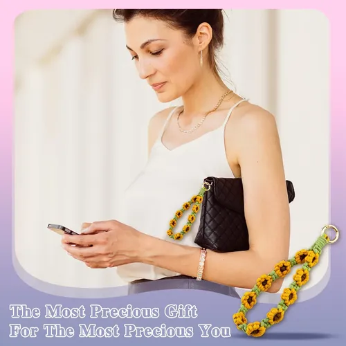 Owigiu Boho Macrame Keychain Chaveiros De Pulso Para | MercadoLivre