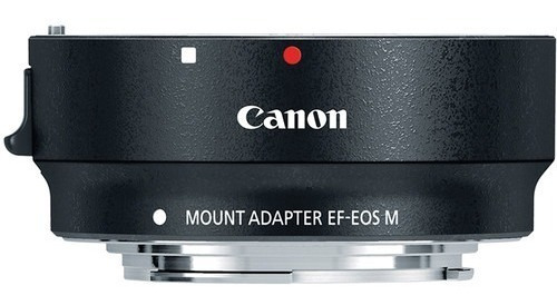 Adaptador De Lente Canon Ef/ef-s Para Câmeras Canon Eos M