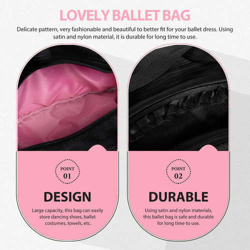 W Mochila De Baile Para Niños Duffel Bags, Bolsa De Ballet