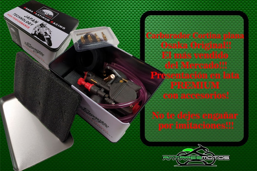 Imagen 2 de 8 de Carburador Cortina Plana Powerjet 28 30 32 34 Chicler Tobera