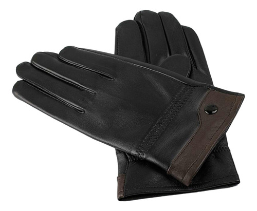 Guantes Termicos De Piel De Oveja Autentica Hombre Gt18