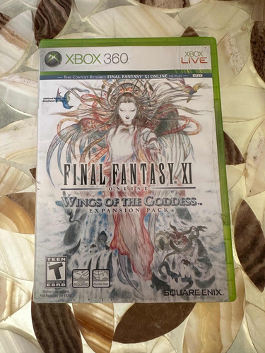 Final Fantasy Xi Online Wings Of The Goddess Xbox 360 Fisico