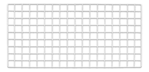 Reja Panel De Rejilla Para Exhibir Feriante Organizar 