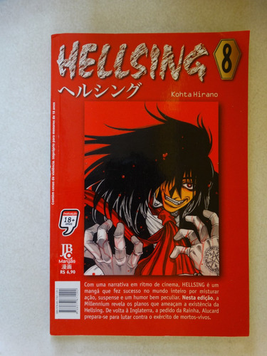 Hellsing Nº 8 Jbc Fevereiro 2009