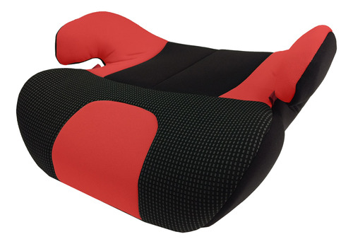 Booster Asiento Auto Apoya Brazo Chico Niño Negro Rojo Iael