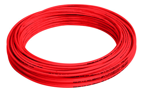 Cable Eléctrico Thw Calibre 12, 100 M Color Rojo Surtek