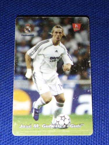 José M. Gutiérrez Guti Rm Barcel Mini Card 2007 (Usado)