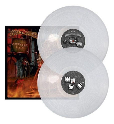 Helloween Gambling With The Devil Clear Vinyl