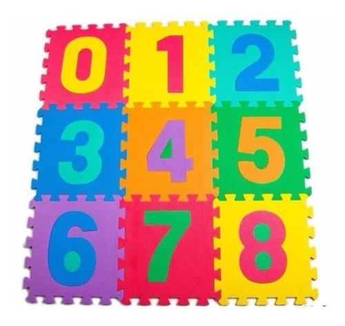 Alfombra Goma Eva Set 20 Cuadros De 30x30cm Bebes Y Niños