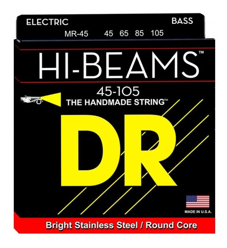 Cuerdas Para Bajo Calibres 45-105 Dr String Mr-45