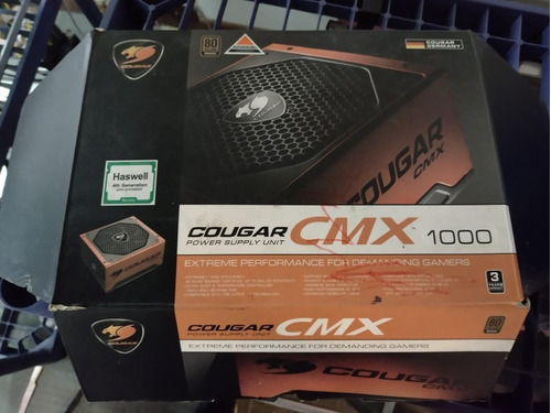 Fuentes De Poder Marca Cougar 1000w