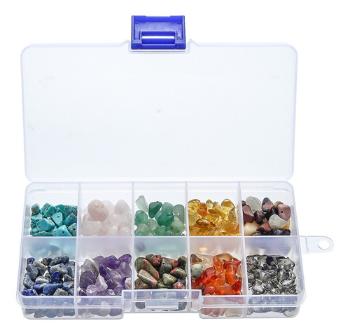 Kits De Cuentas De Piedras Preciosas Naturales Grid Stone Be