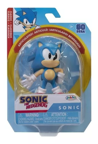 Boneco Sonic Pvc Articulado