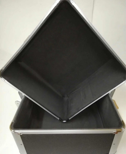 Imagen 3 de 5 de Case Porta Vinilo Hasta 100 Discos Tipo Singles Pack Doble