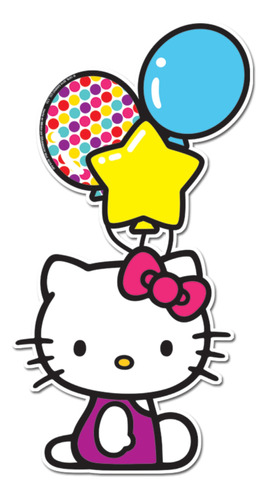 Hello Kitty Adorno Decorativo Artículo Fiesta - Kit0m1 