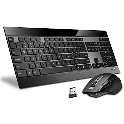 Combinación De Teclado Inalámbrico Y Ratón Láser Rapoo, Mult