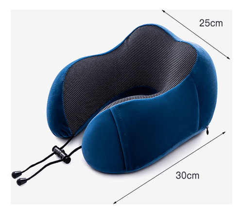 Almohada Viscoelastica Para Viaje De Cuello Soporte Cómodo