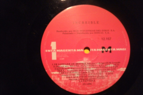 Increible Pocho La Pantera Miguel Alejandro Vinilo