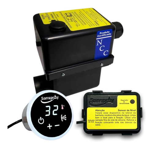 Aquecedor Digital Para Banheira De Hidromassagem 8000w 220v