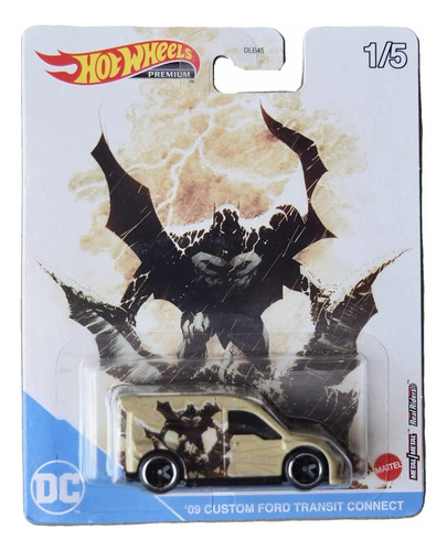 Hot Wheels Premium Pop Culture Dc Batman Ford Transit 1/5