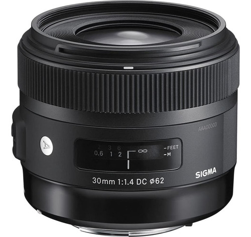 Lente Sigma 30mm F/1.4 Dc Hsm Art Para Nikon F + Accesorios