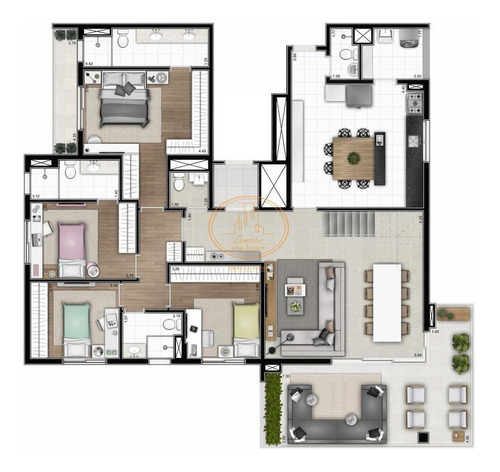 Apartamento Com 3 Dormitório(s) Localizado(a) No Bairro Perdizes Em São Paulo / São Paulo - 2974:906126