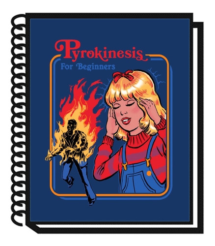 Libreta  Personalizada Pyrokinesis