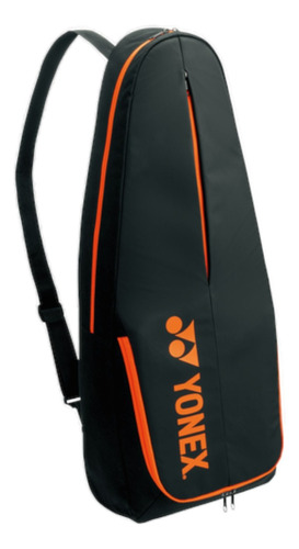 Raquetero Yonex Team Racket Case 2 2023 Black Orange