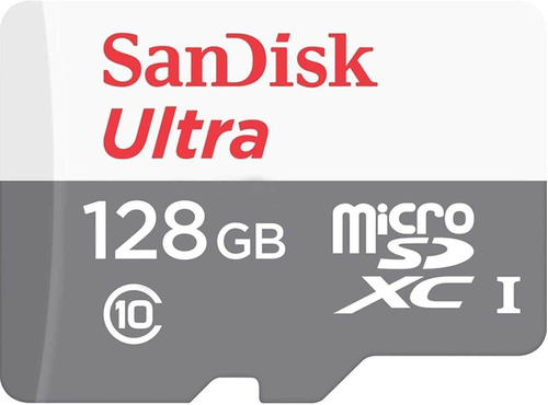 Imagen 1 de 2 de Tarjeta De Memoria Sandisk Ultra Microsdxc De 128 Gb