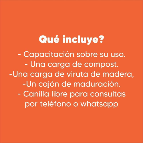 Imagen 3 de 3 de Compostera Giratoria Un Módulo Otra Vuelta