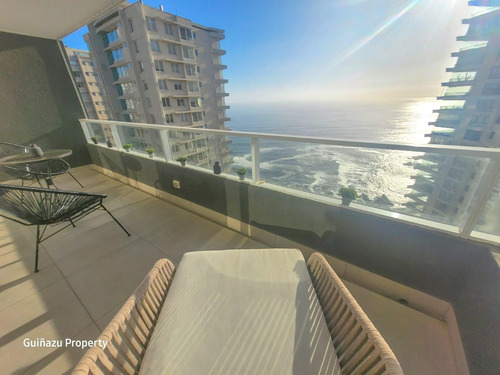 Arriendo Año Corrido Cómodo Y Soleado Depto En Reñaca 2d 2b