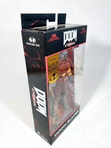 Doom Slayer Classic Red Mcfarlane Gold Label Redcobra Toys (Usado)