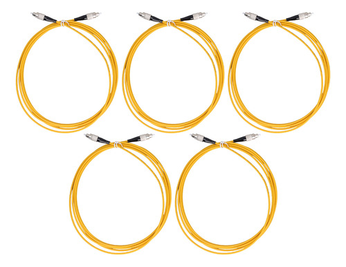 Cable De Fibra Óptica Halógeno De 5 Piezas De Extensión Ópti