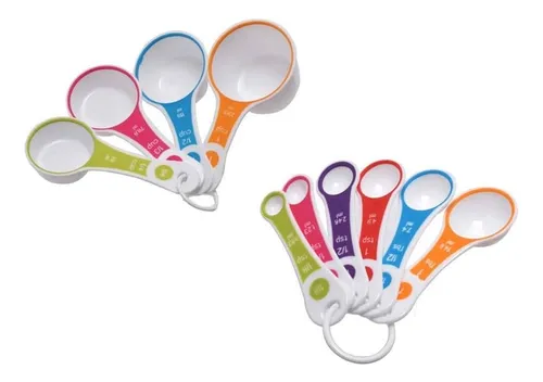 Juego De 10 Tazas Y Cucharas Medidoras Db Designs (medi...