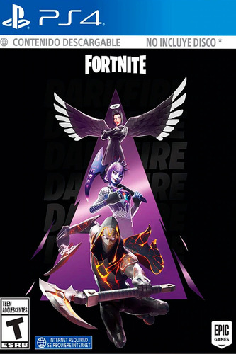 Ps4 Fortnite Paquete Fuego Oscuro Original Fisico Nuevo Sell