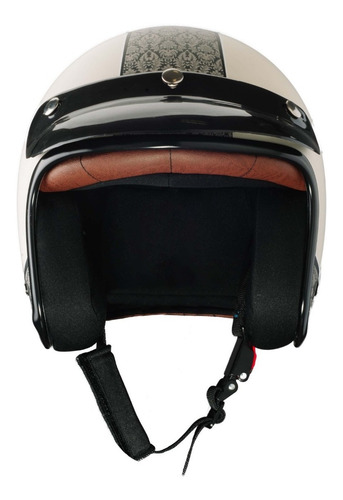 Imagen 4 de 6 de Pack X6 Casco Vertigo Abierto Vintage Edición Especial