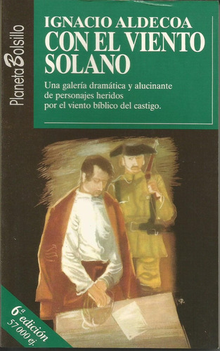 Con El Viento Solano, De Aldecoa, Ignacio. Editorial Planeta, Tapa Tapa Blanda En Español