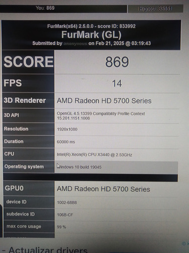 Tarjeta De Video Ati Radeon Hd 5770 Mac Edition (Usado)